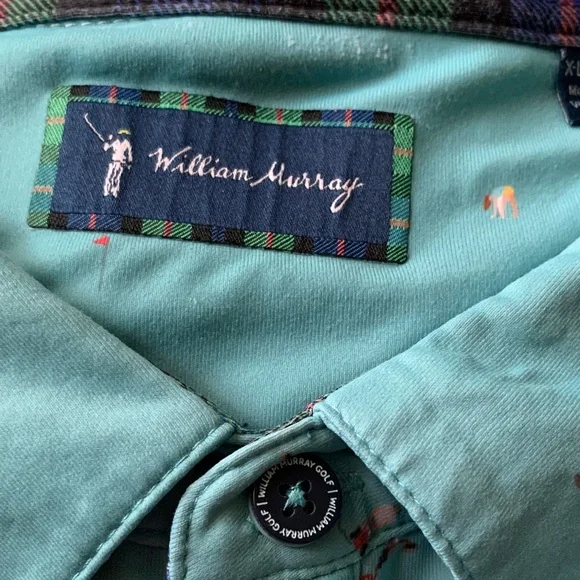 William Murray Golf Polo Shirt Sz XL - Picture 2 of 14